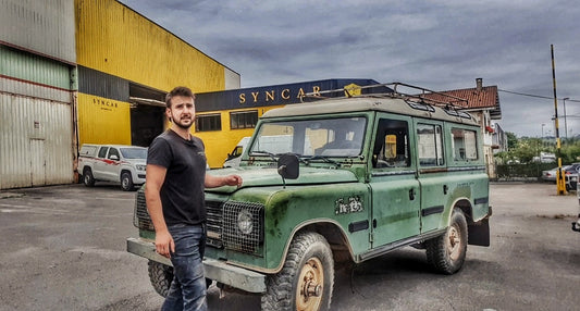 Land rover Cazorla, 20 años parado, seremos capaces de arrancarle???