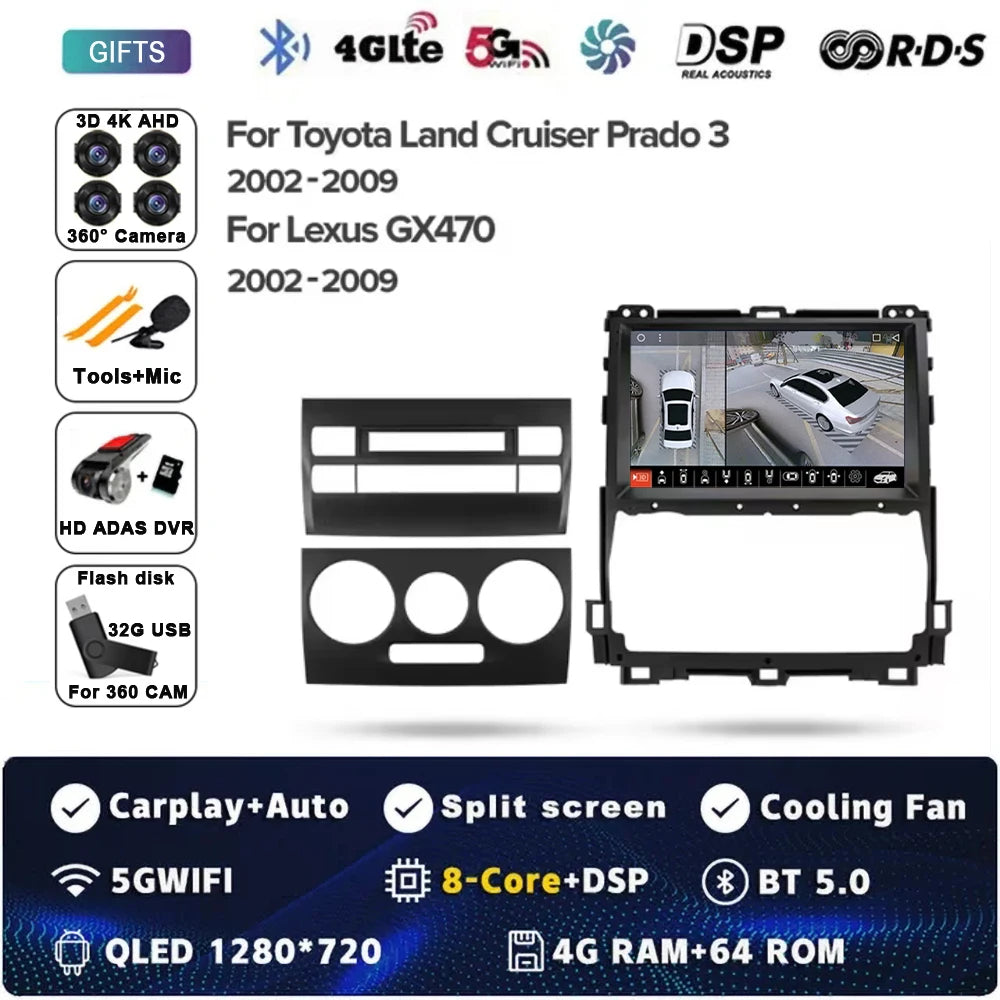 Pantalla para Toyota Land Cruiser