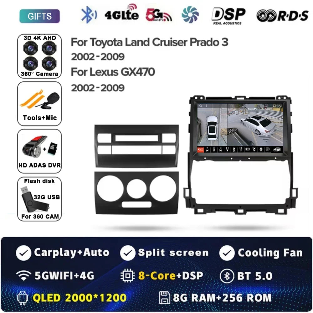Pantalla para Toyota Land Cruiser